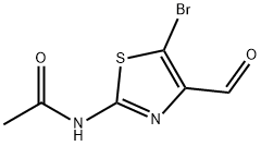 N-(5-BROMO-4-FORMYL-1,3-THIAZOL-2-YL)ACETAMIDE Struktur