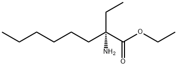 ETHYL (S)-2-AMINO-2-ETHYLOCTANOATE Struktur