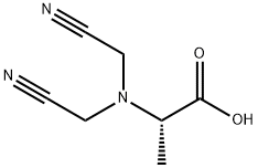 Alanine, N,N-bis(cyanomethyl)- (9CI) Struktur