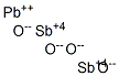 diantimony lead tetroxide Struktur