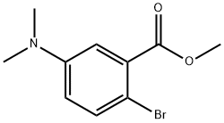 2-broMo-5-(diMethylaMino)benzoic acid Methyl ester Struktur