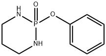 1,3,2-Diazaphosphorinane, 2-oxide, 2-phenoxy- Struktur