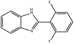 2-(2,6-DIFLUOROPHENYL)-1H-1,3-BENZODIAZOLE Struktur