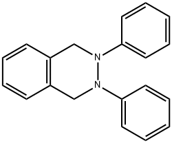 Phthalazine,1,2,3,4-tetrahydro-2,3-diphenyl- Struktur