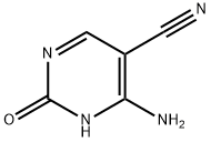 5-Pyrimidinecarbonitrile, 4-amino-1,2-dihydro-2-oxo- (9CI) Struktur