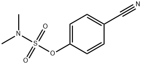 4-CYANOPHENYL N,N-DIMETHYLSULFAMATE Struktur