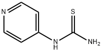 4-PYRIDYLTHIOUREA Structure