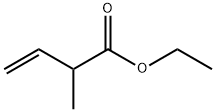 3-Butenoic acid, 2-Methyl-, ethyl ester Struktur