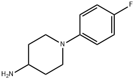 1-(4-fluorophenyl)piperidin-4-amine Struktur