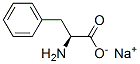 sodium 3-phenyl-L-alaninate Struktur