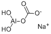 DIHYDROXYALUMINUM SODIUM CARBONATE Struktur