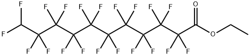 ETHYL 11H-PERFLUOROUNDECANOATE Struktur