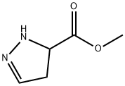 1H-Pyrazole-5-carboxylic acid, 4,5-dihydro-, methyl ester (9CI) Struktur