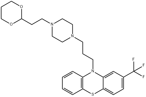 Oxaflumazine Struktur