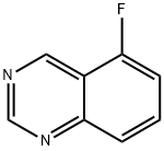 Quinazoline, 5-fluoro- (8CI) Struktur