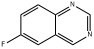 Quinazoline, 6-fluoro- (8CI) Struktur