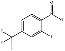 2-ヨード-1-ニトロ-4-(トリフルオロメチル)ベンゼン 化學(xué)構(gòu)造式