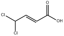 4,4-Dichlorocrotonic acid Struktur