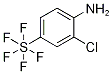 2-Chloro-4-(pentafluorothio)aniline, 97% Struktur