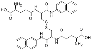 (H-GAMMA-GLU-CYS-BETANA)2 Struktur