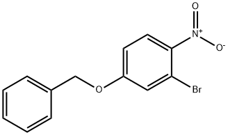 4-Benzyloxy-2-bromonitrobenzene Struktur