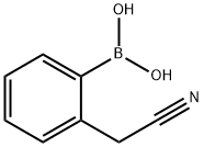 [2-(CYANOMETHYL)PHENYL]BORONIC ACID Struktur