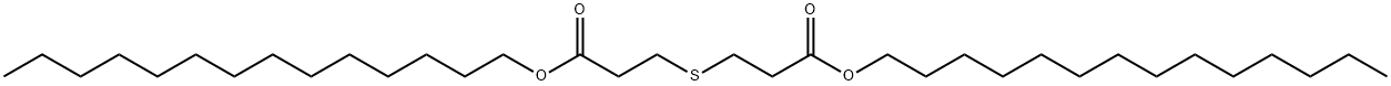 3,3'-THIODIPROPIONIC ACID DIMYRISTYL ESTER Struktur