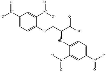 N,S-DI(2,4-DNP)-L-CYSTEINE Struktur