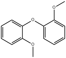 Bis(2-methoxyphenyl) ether Struktur