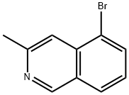 5-Bromo-3-methyl-2-azanaphthalene Struktur