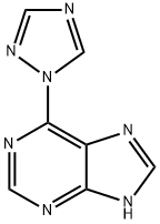 6-(1,2,4-TRIAZOL-1YL)-PURINE Struktur