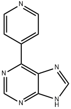 9H-Purine,  6-(4-pyridinyl)- Struktur