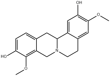 3,9-Dimethoxy-5,8,13,13a-tetrahydro-6H-isoquino[3,2-a]isoquinoline-2,10-diol Struktur