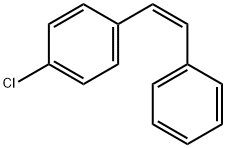 1-[(Z)-Styryl]-4-chlorobenzene Struktur