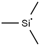 trimethylsilyl radical Struktur