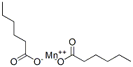 Dihexanoic acid manganese(II) salt Struktur