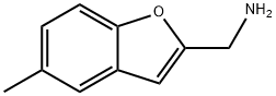 2-Benzofuranmethanamine,  5-methyl- Struktur