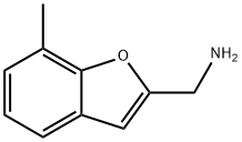 2-Benzofuranmethanamine,  7-methyl- Struktur