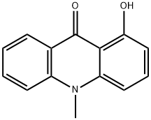 1-HYDROXY-10-METHYL-10H-ACRIDIN-9-ONE Struktur