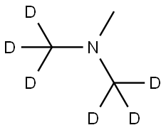 TRIMETHYL-D6-AMINE (DIMETHYL-D6) Struktur