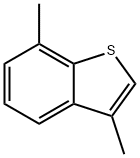 3,7-Dimethylbenzo[b]thiophene Struktur