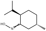 Cyclohexanone, 5-methyl-2-(1-methylethyl)-, oxime, (2R,5S)- (9CI) Struktur