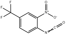 2-NITRO-4-(TRIFLUOROMETHYL)PHENYL ISOCY& Struktur