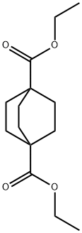 Diethylbicyclo[2.2.2]octane-1,4-dicarboxylate Struktur