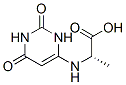 1,2,3,6-Tetrahydro-2,6-dioxo-4-pyrimidinealanine Struktur