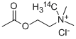 ACETYLCHOLINE-(METHYL-14C) CHLORIDE Struktur