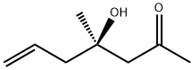 6-Hepten-2-one, 4-hydroxy-4-methyl-, (R)- (9CI) Struktur