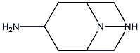 3,9-Diazabicyclo[3.3.1]nonan-7-amine,9-methyl-,endo-(9CI) Struktur