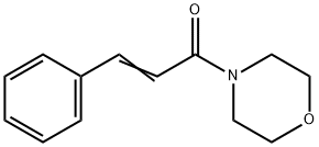 4-(1-oxo-3-phenylallyl)morpholine Struktur