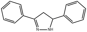 3,5-DIPHENYL-4,5-DIHYDRO-1H-PYRAZOLE Struktur